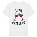 T-Shirt Homme Le vin c'est la vie 