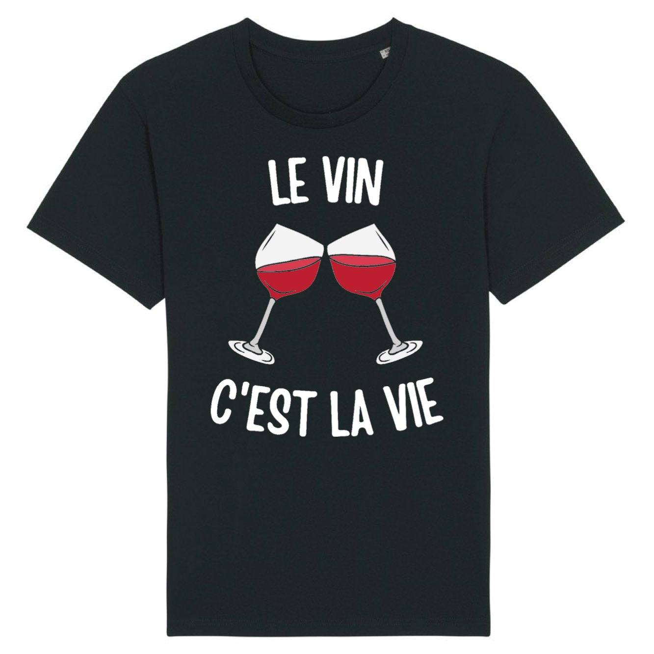 T-Shirt Homme Le vin c'est la vie 