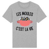 T-Shirt Homme Les moules c'est la vie 