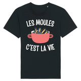 T-Shirt Homme Les moules c'est la vie 