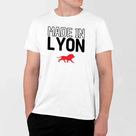 T-Shirt Homme Made in Lyon Blanc