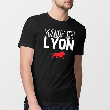 T-Shirt Homme Made in Lyon Noir