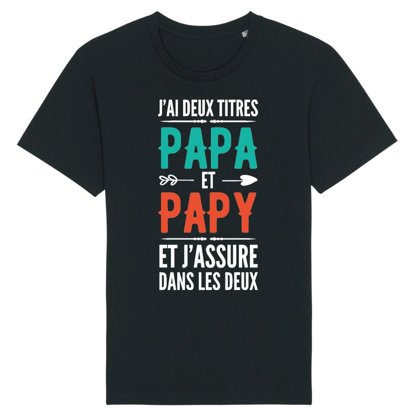 T-Shirt Homme Papa et papy 