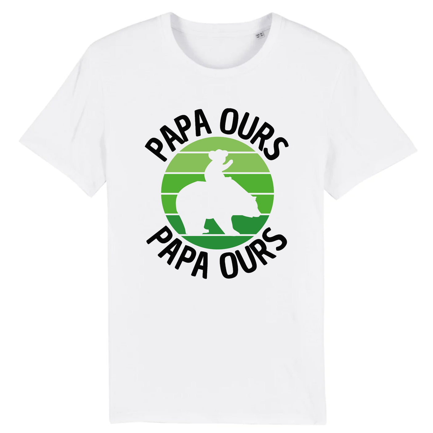 T-Shirt Homme Papa ours 