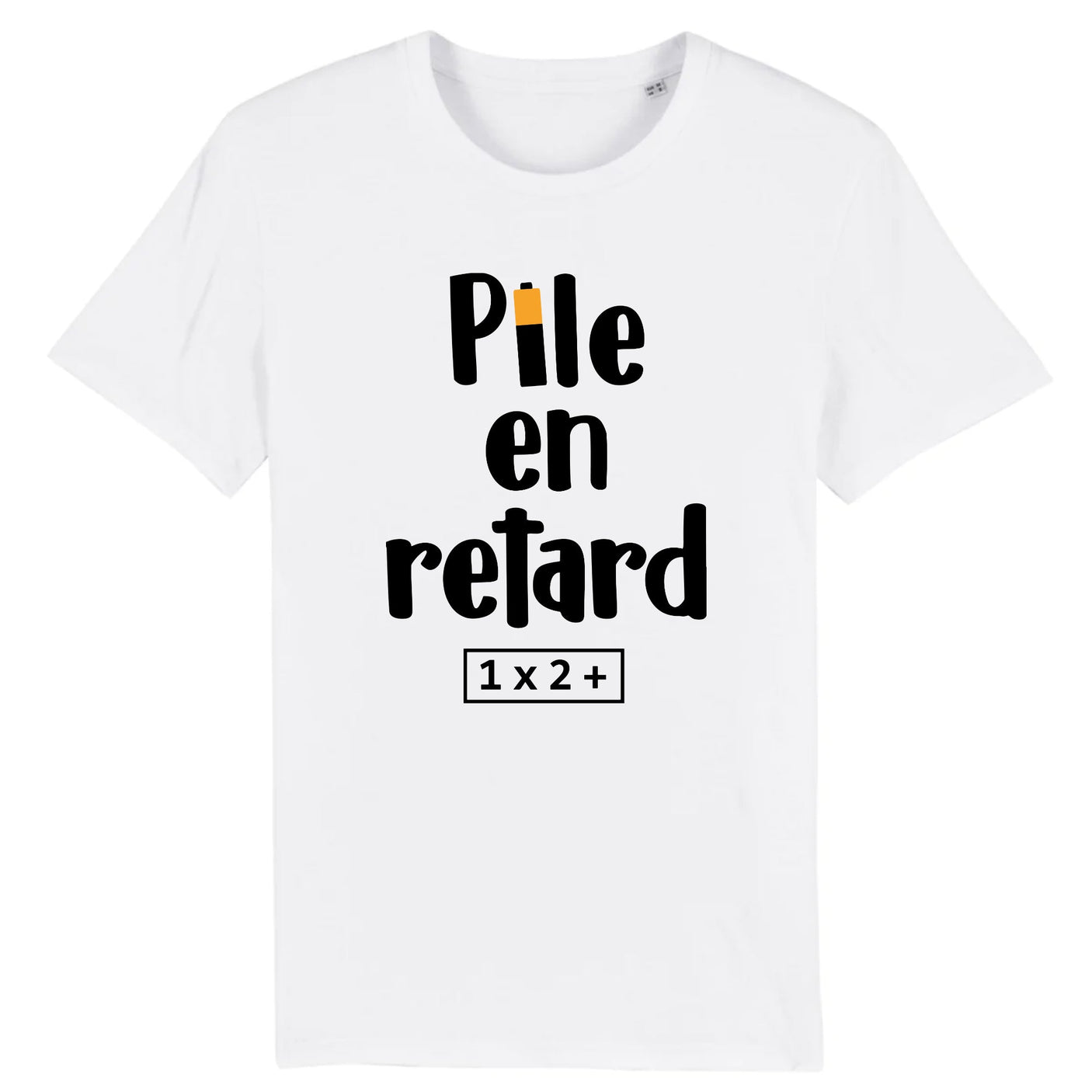 T-Shirt Homme Pile en retard 