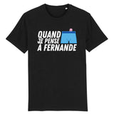 T-Shirt Homme Quand je pense à Fernande 