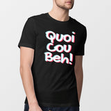 T-Shirt Homme Quoicoubeh Noir