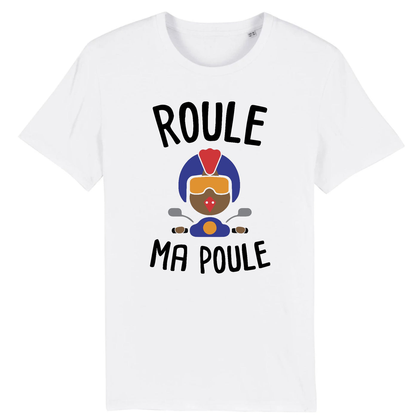 T-Shirt Homme Roule ma poule 