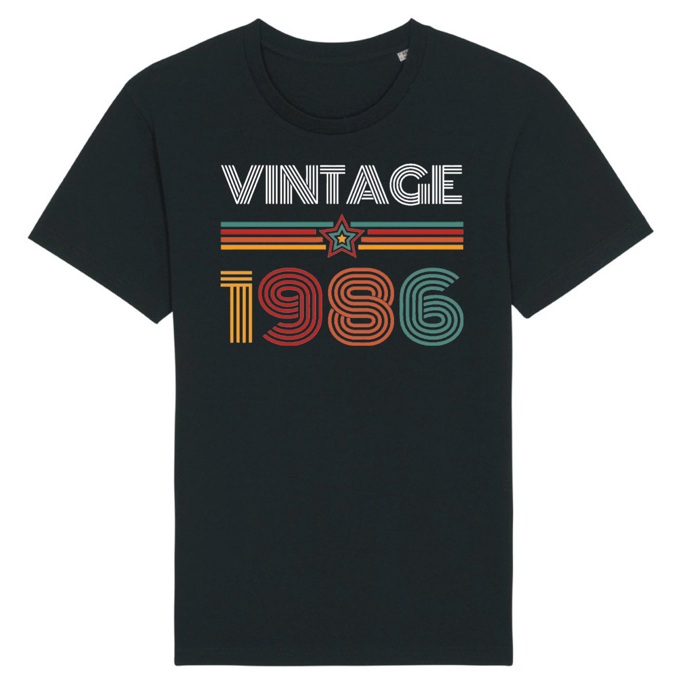 T-Shirt Homme Vintage année 1986 