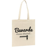 Tote bag Bavarde mais chut 