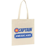 Tote bag Captain Americard 