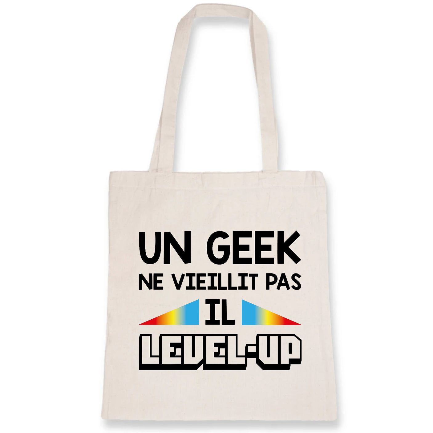 Tote bag Geek level-up 