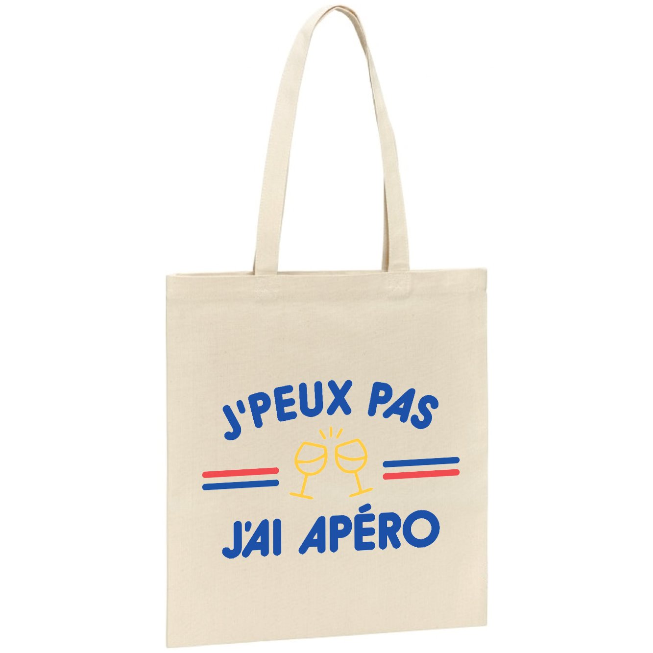 Tote bag J'peux pas j'ai apéro 