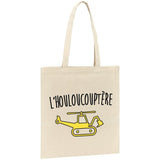 Tote bag L'houloucoptère 