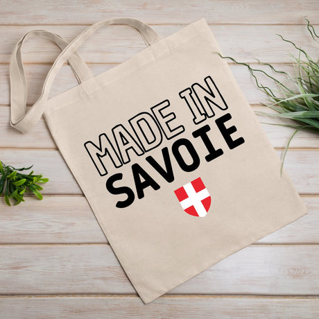 Tote bag Made in Savoie Beige