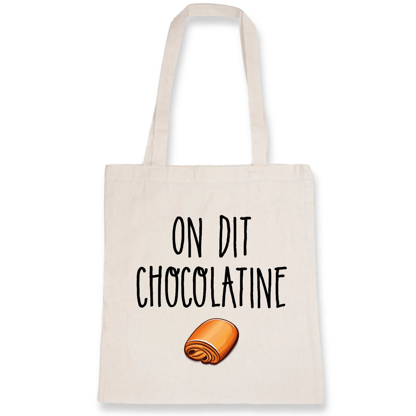 Sac coton ( ou tote-bag ) Chocolatine