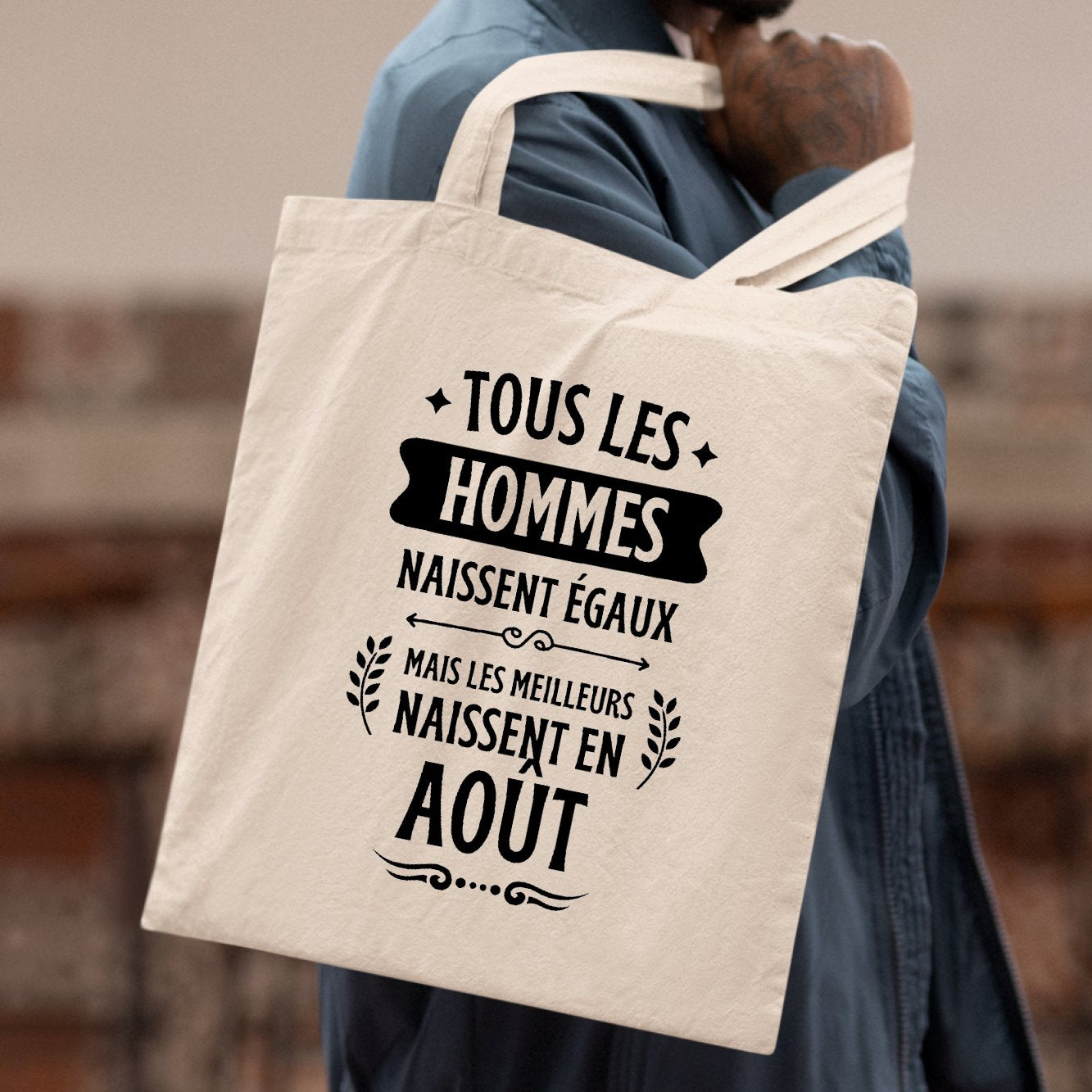 Sweat à Capuche Tous Les Hommes Naissent Égaux Mais Les Meilleurs Sont Cuisiniers