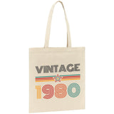 Tote bag Vintage année 1980 