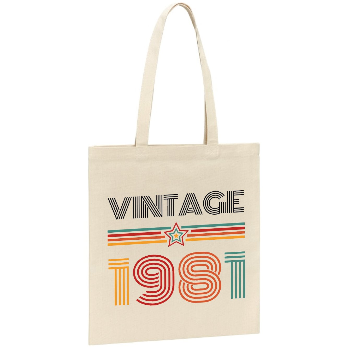 Tote bag Vintage année 1981 