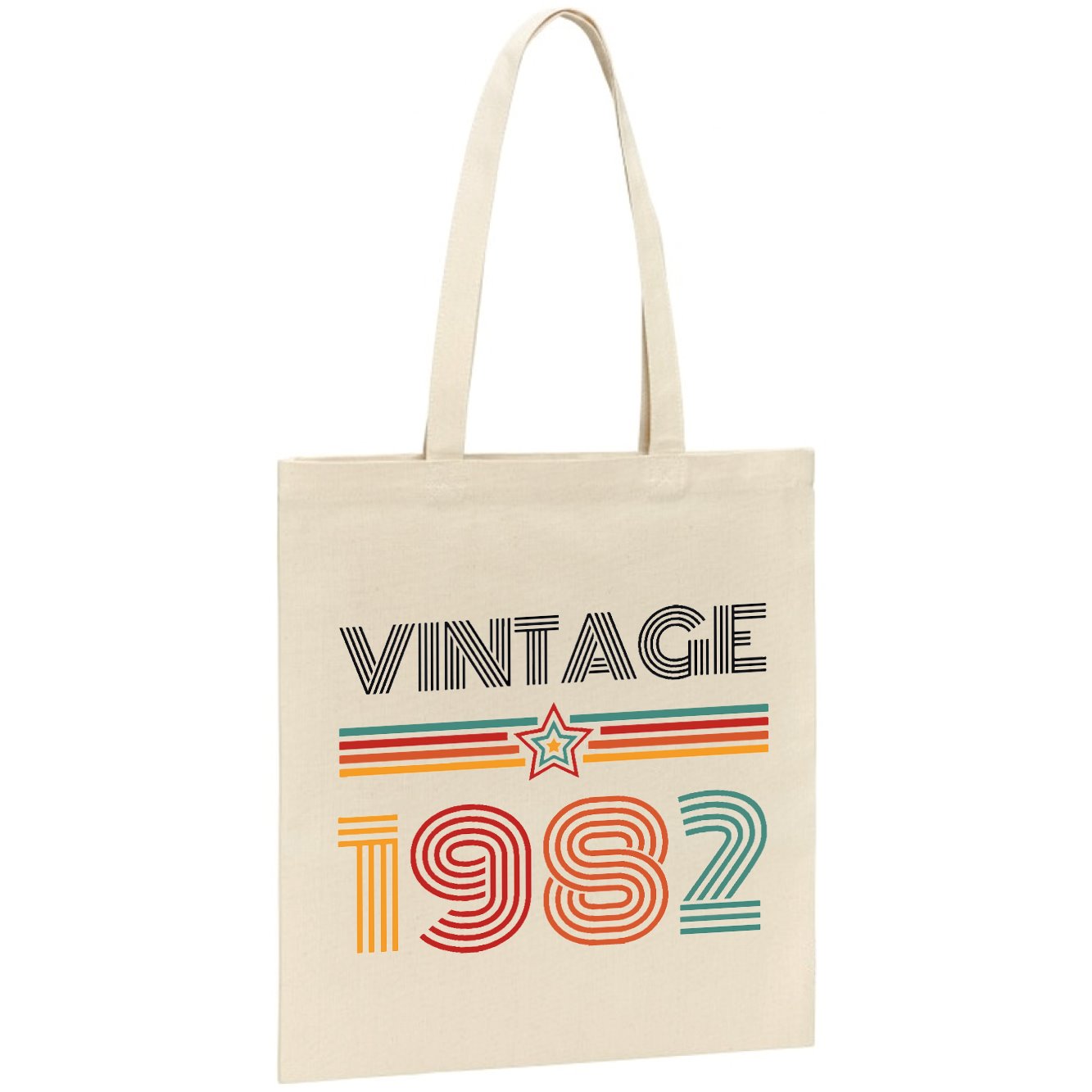 Tote bag Vintage année 1982 