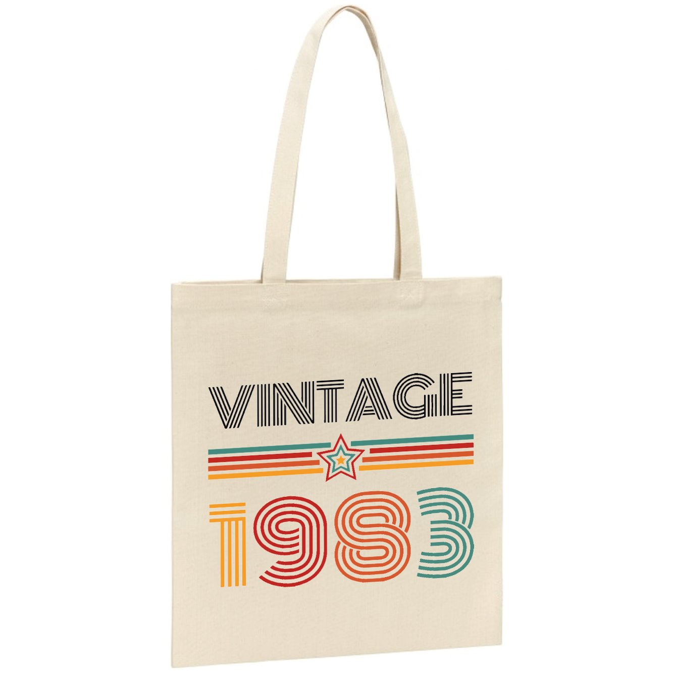 Tote bag Vintage année 1983 