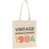 Tote bag Vintage année 1984 